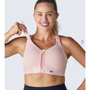 SHEFIT Flex Sports Bra, Blush NWT